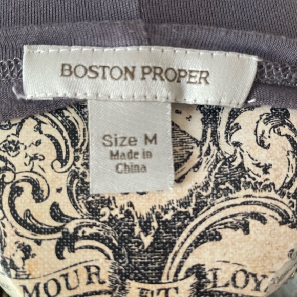 Boston Proper Blouson Long Sleeve Top - Picture 2 of 6